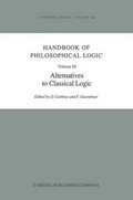 Cover: Handbook of Philosophical Logic: Alternative to Classical Logic v. 3 - Kluwer Academic Publishers