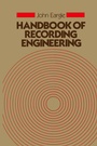 Cover: Handbook of Recording Engineering - Springer
