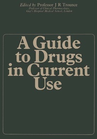 Enlarge image Cover: A Guide to Drugs in Current Use - Springer
