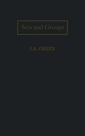 Cover: Sets and groups - Springer
