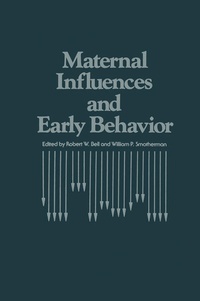 Enlarge image Cover: Maternal Influences and Early Behavior - Springer