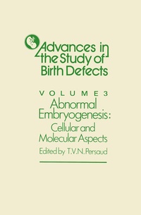 Enlarge image Cover: Abnormal Embryogenesis - Springer