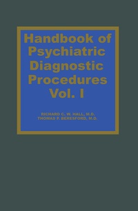Enlarge image Cover: Handbook of Psychiatric Diagnostic Procedures Vol. I - Springer