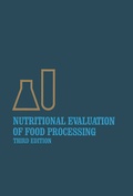 Cover: Nutritional Evaluation of Food Processing - Springer