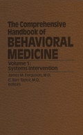 Cover: The Comprehensive Handbook of Behavioral Medicine - Springer