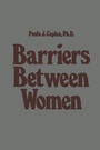 Cover: Barriers Between Women - Springer