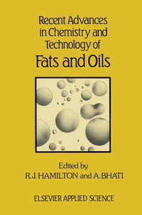 Enlarge image Cover: Recent Advances in Chemistry and Technology of Fats and Oils - Springer