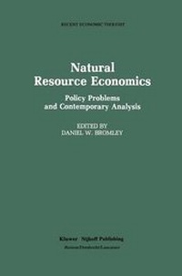 Enlarge image Cover: Natural Resource Economics - Kluwer Academic Publishers
