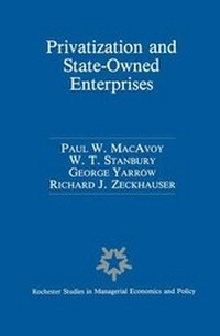 Enlarge image Cover: Privatization and State Owned Enterprises - Kluwer Academic Publishers