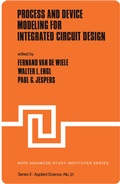 Cover: Process and Device Modeling for Integrated Circuit Design - Springer