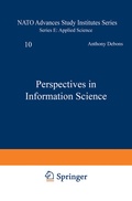 Cover: Perspectives in Information Science - Springer