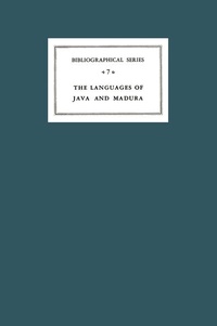 Enlarge image Cover: A Critical Survey of Studies on the Languages of Java and Madura - Springer