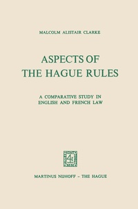 Abbildung von: Aspects of the Hague Rules - Springer
