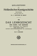 Cover: Das Lehrgedicht des Karel van Mander - Springer