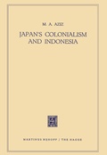 Cover: Japan's Colonialism and Indonesia - Springer
