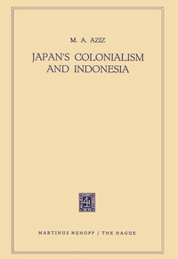 Enlarge image Cover: Japan's Colonialism and Indonesia - Springer