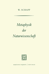 Abbildung von: Metaphysik der Naturwissenschaft - Springer
