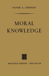 Enlarge image Cover: Moral Knowledge - Springer