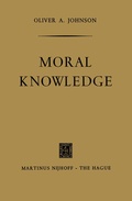 Cover: Moral Knowledge - Springer