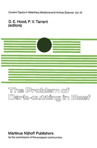 Enlarge image Cover: The Problem of Dark-Cutting in Beef - Springer