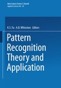 Cover: Pattern Recognition Theory and Application - Springer