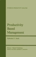 Cover: Productivity Based Management - Kluwer Academic Publishers