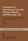 Cover: Performance of Solar Energy Converters: Thermal Collectors and Photovoltaic Cells - Springer