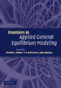 Bild: Frontiers in Applied General Equilibrium Modeling - Cambridge University Press
