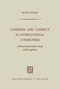 Cover: Cohesion and Conflict in International Communism - Springer