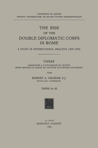 Enlarge image Cover: The Rise of the Double Diplomatic Corps in Rome - Springer