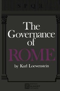 Cover: The Governance of ROME - Springer