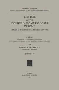Enlarge image Cover: The Rise of the Double Diplomatic Corps in Rome - Springer
