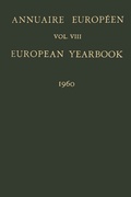 Cover: Annuaire Europ&eacute;en / European Yearbook - Springer