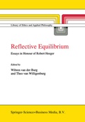 Cover: Reflective Equilibrium - Springer