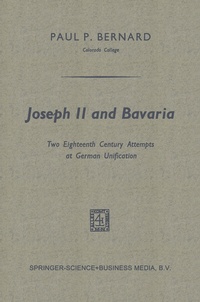 Abbildung von: Joseph II and Bavaria - Springer