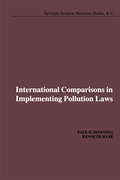 Cover: International Comparisons in Implementing Pollution Laws - Springer