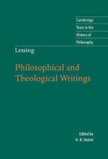 Cover: Lessing: Philosophical and Theological Writings - Cambridge University Press