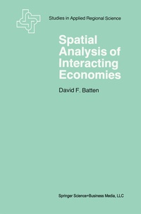 Enlarge image Cover: Spatial Analysis of Interacting Economies - Springer