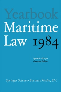 Bild: Yearbook Maritime Law - Springer