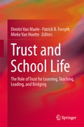 Cover: Trust and School Life - Springer