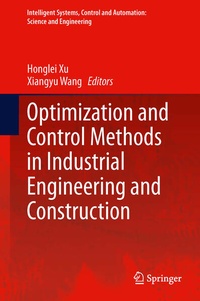 Enlarge image Cover: Optimization and Control Methods in Industrial Engineering and Construction - Springer