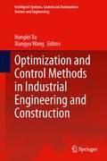 Cover: Optimization and Control Methods in Industrial Engineering and Construction - Springer