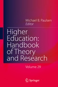 Cover: Higher Education: Handbook of Theory and Research - Springer