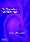 Cover: The Philosophy of Gottlob Frege - Cambridge University Press
