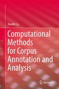 Cover: Computational Methods for Corpus Annotation and Analysis - Springer
