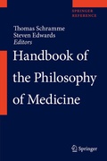 Cover: Handbook of the Philosophy of Medicine - Springer