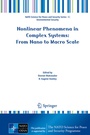 Cover: Nonlinear Phenomena in Complex Systems: From Nano to Macro Scale - Springer