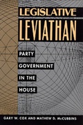 Cover: Legislative Leviathan - University of California Press