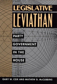 Enlarge image Cover: Legislative Leviathan - University of California Press