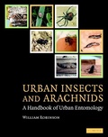 Cover: Urban Insects and Arachnids - Cambridge University Press